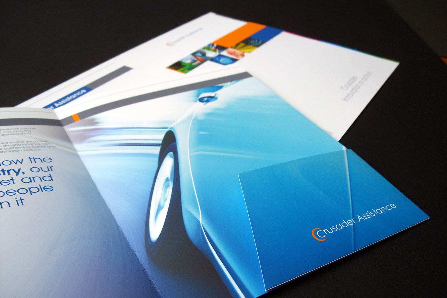Oversized folder and inserts designers