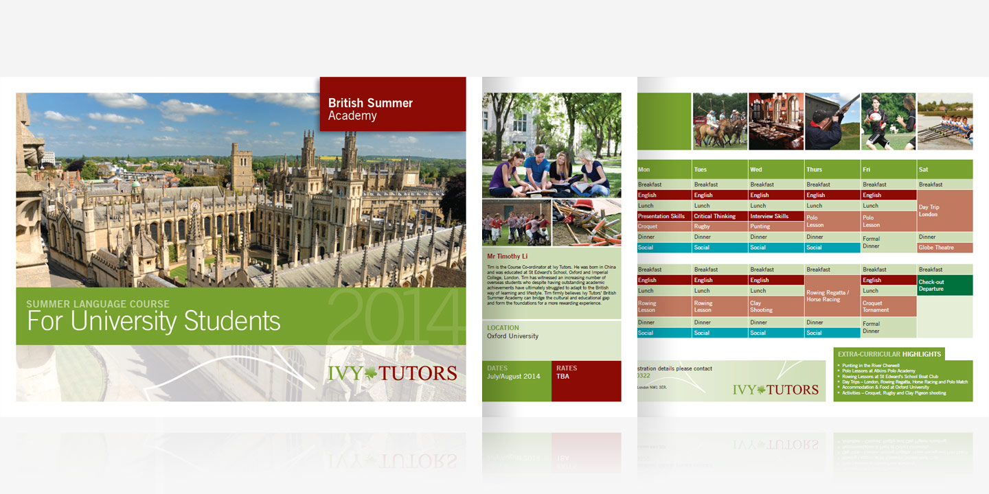 Design and print services for schools and education