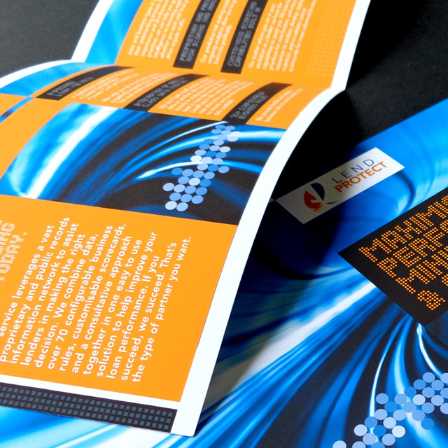 Design for small brochure