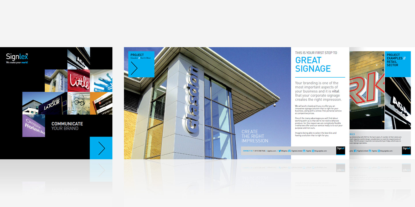 Design for new company brochure